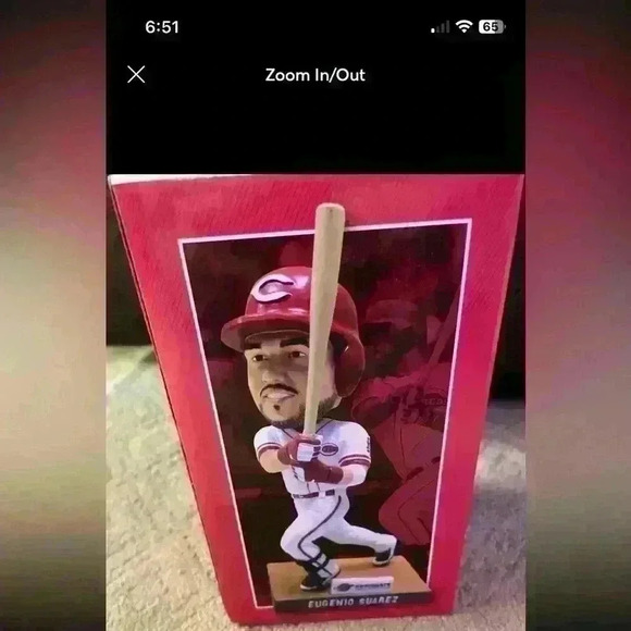 Cincinnati Reds bobbel head - Picture 2 of 3